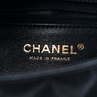 Chanel Caviar Quilted Flap Clutch Black 5 of 10