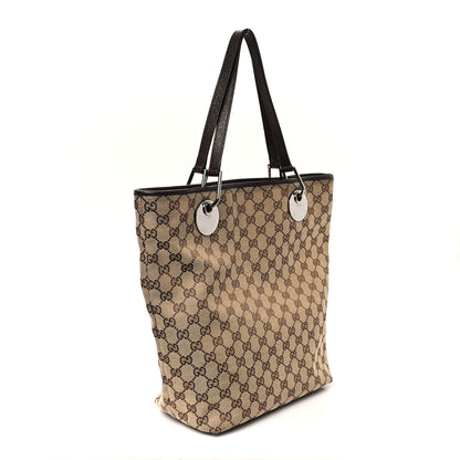 Gucci Monogram Large Eclipse Tote  Brown 3 of 10