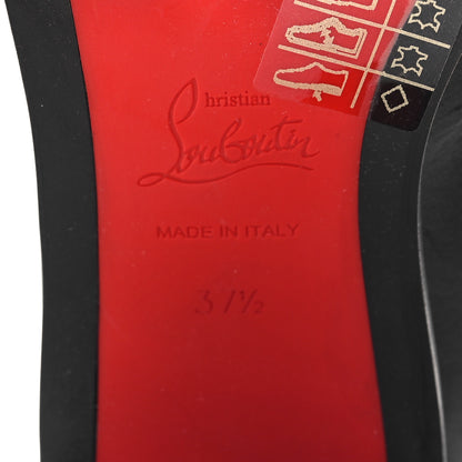 Christian Louboutin Calfskin Marchacroche 70 Chelsea Boots 37.5 Black 6 of 8
