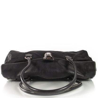 Prada Tessuto Nylon Leather Easy Shoulder Bag 4 of 12