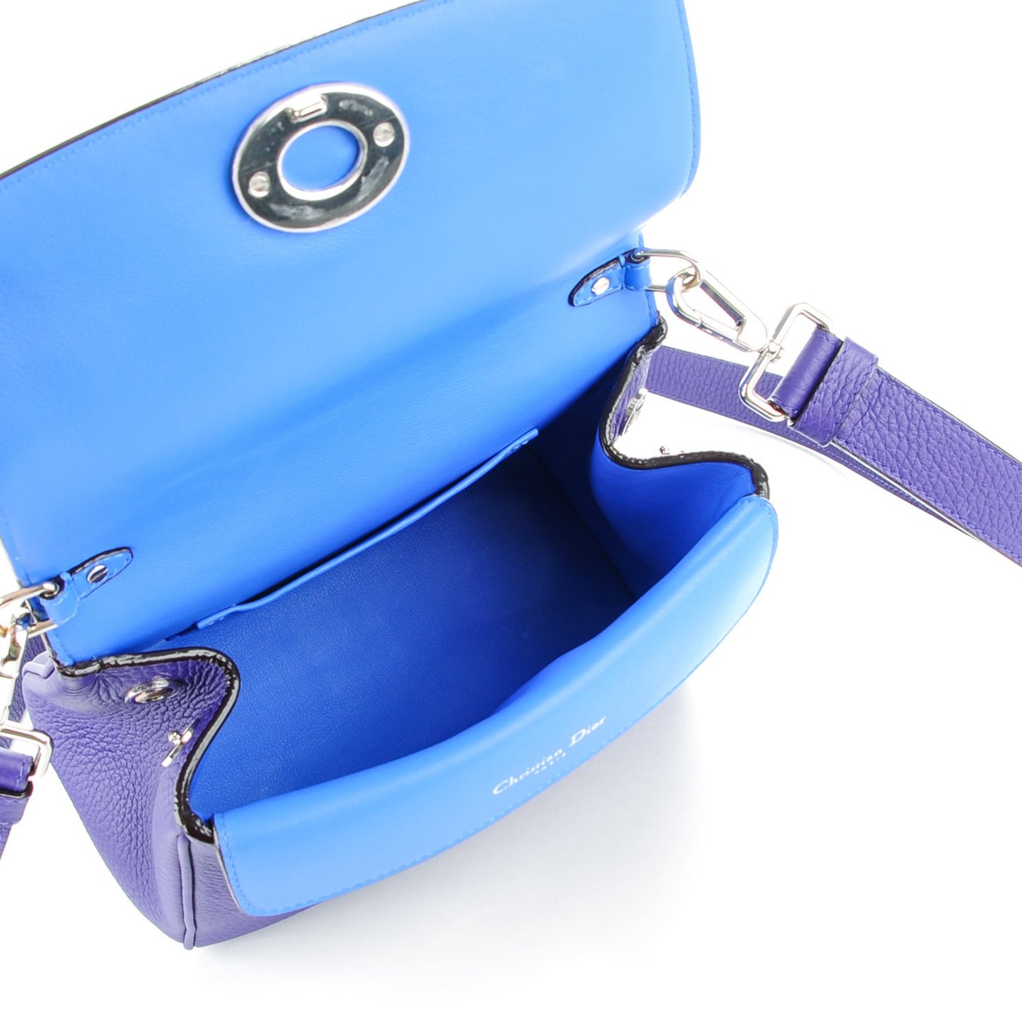 Bullcalf Mini Be Dior Flap Purple