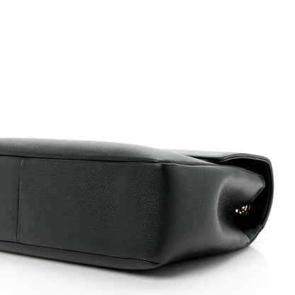 Balenciaga Grained Calfskin BB Round Shoulder Bag Black 11 of 12