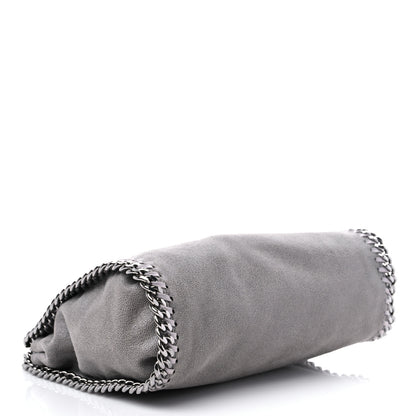 Stella McCartney Shaggy Deer Mini Falabella Fold Over Tote Light Grey 4 of 8