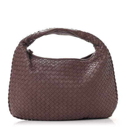 Bottega Veneta Nappa Intrecciato Medium Veneta Hobo Lilac 1 of 9