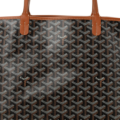 Goyard Goyardine Artois MM Black Gold 7 of 12