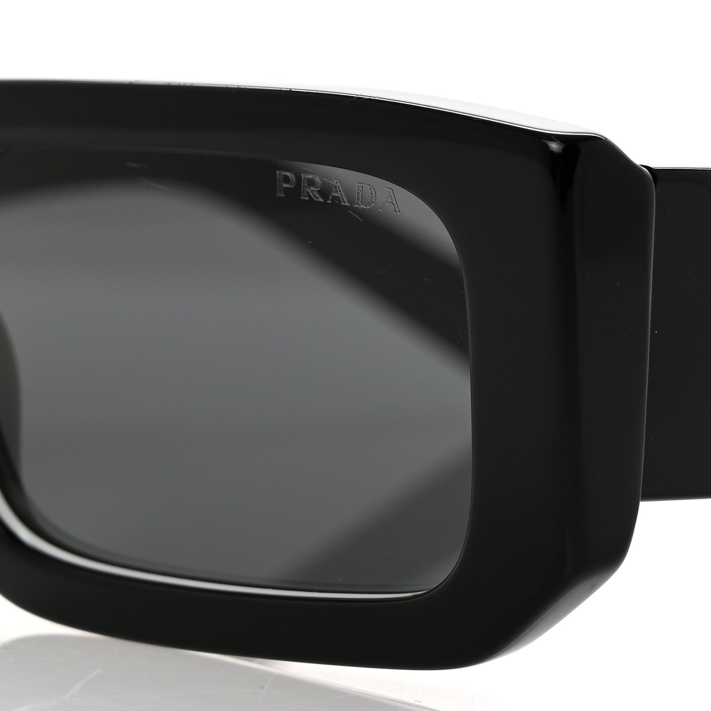 Acetate Symbole Sunglasses SPR 06Y Black Black