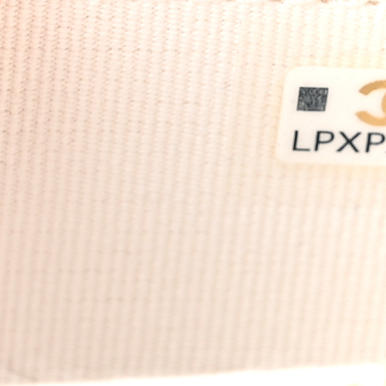 Chanel Lambskin Quilted Chanel 19 Zip Around Coin Purse Wallet White 7 of 7