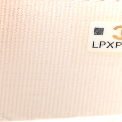 Chanel Lambskin Quilted Chanel 19 Zip Around Coin Purse Wallet White 7 of 7