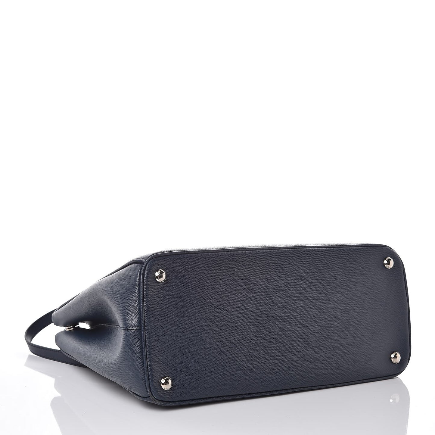 Saffiano Medium Galleria Double Zip Tote Baltico