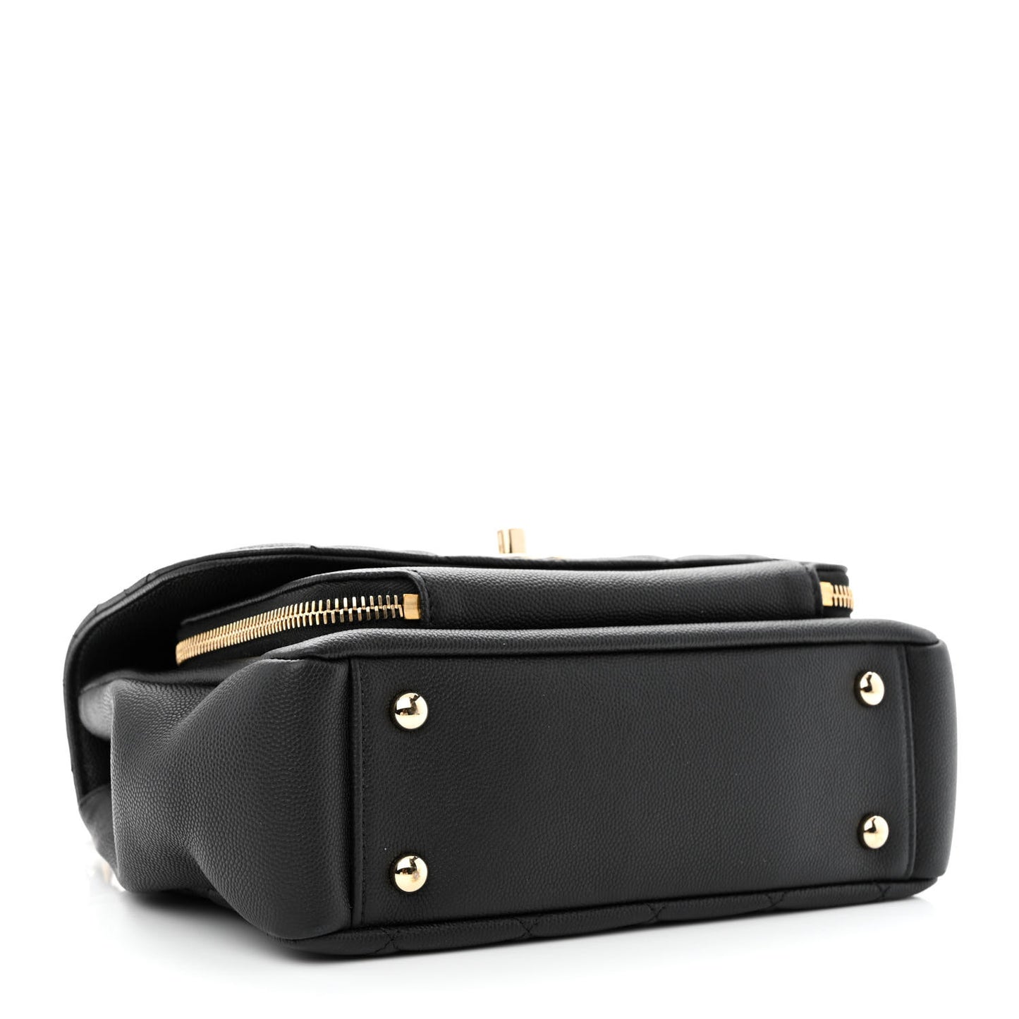 Caviar Quilted Medium Business Affinity Flap Black