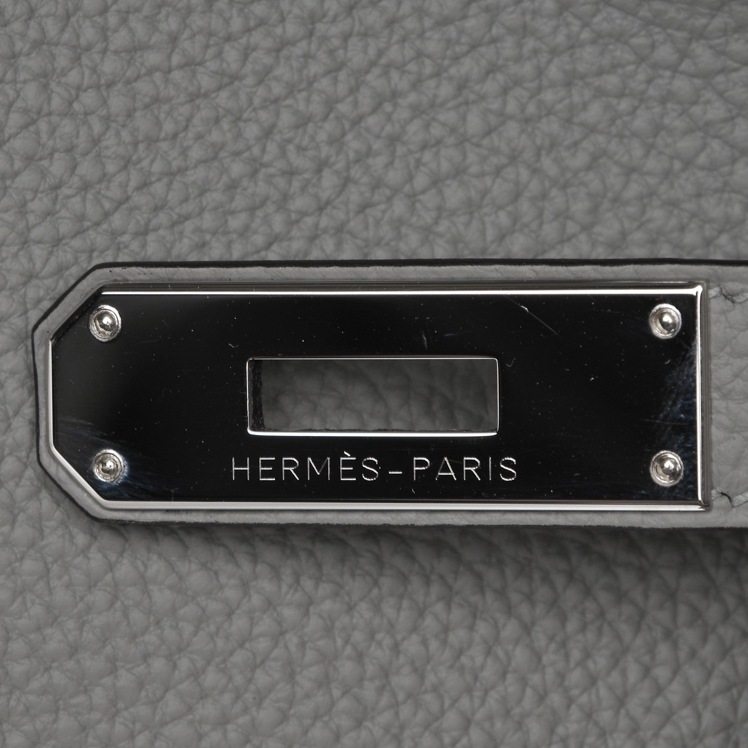 Hermes Togo Birkin 30 Gris Mouette 13 of 23
