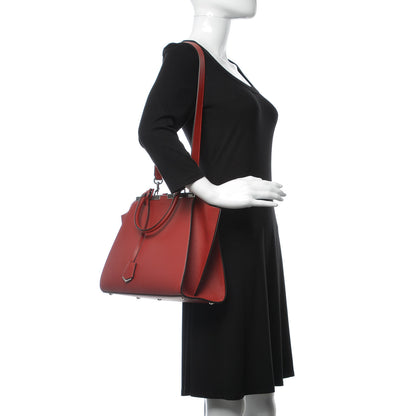 Fendi Vitello Dolce Petite 3Jours Tote Ribes 2 of 12