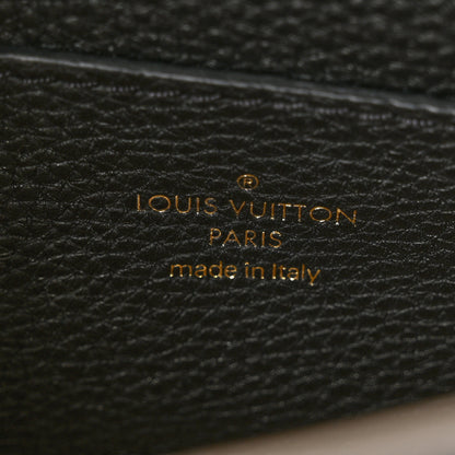 Louis Vuitton Grained Calfskin LV Pont 9 Soft PM Black 6 of 10