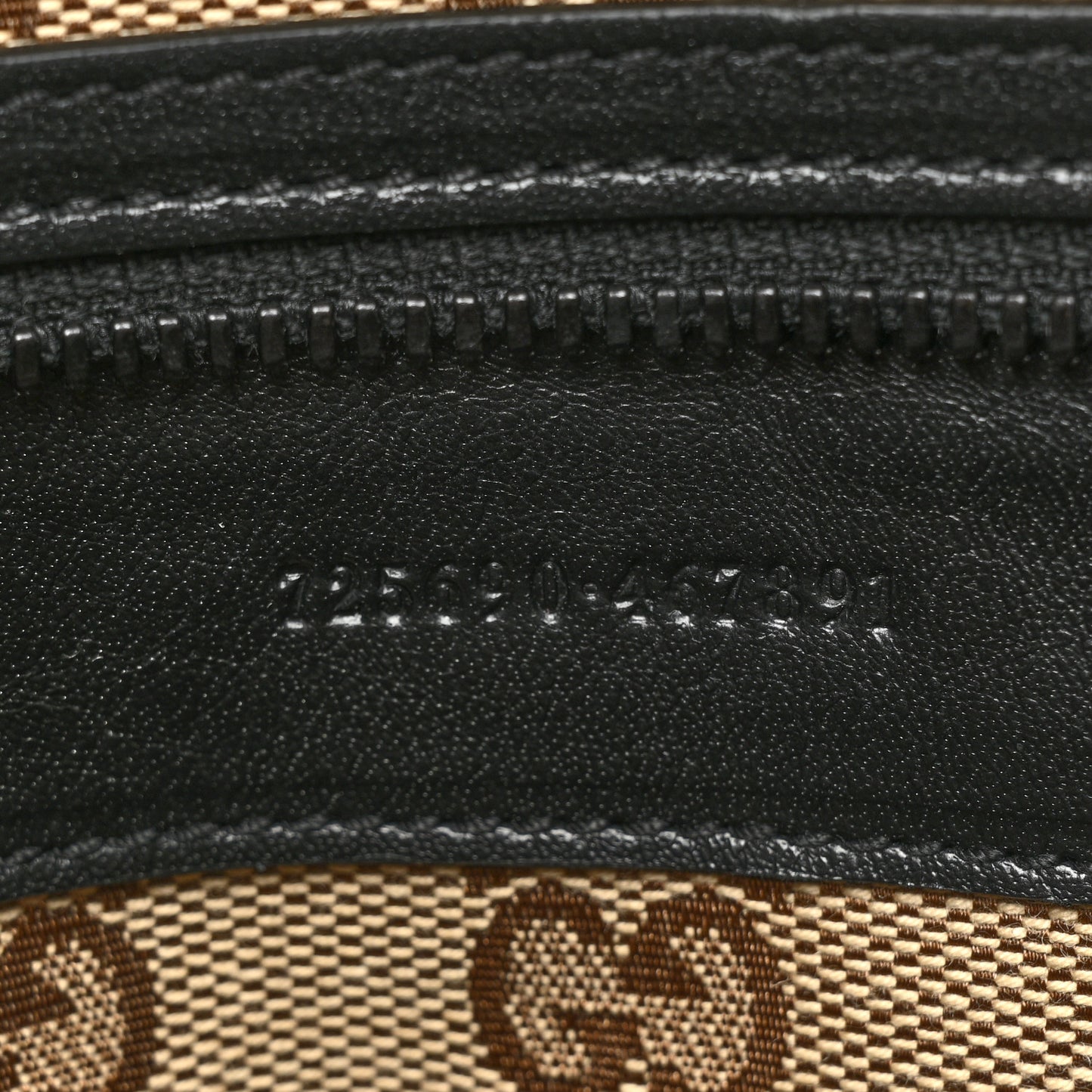 Calfskin Tonal GG Medium Tote Bag Black