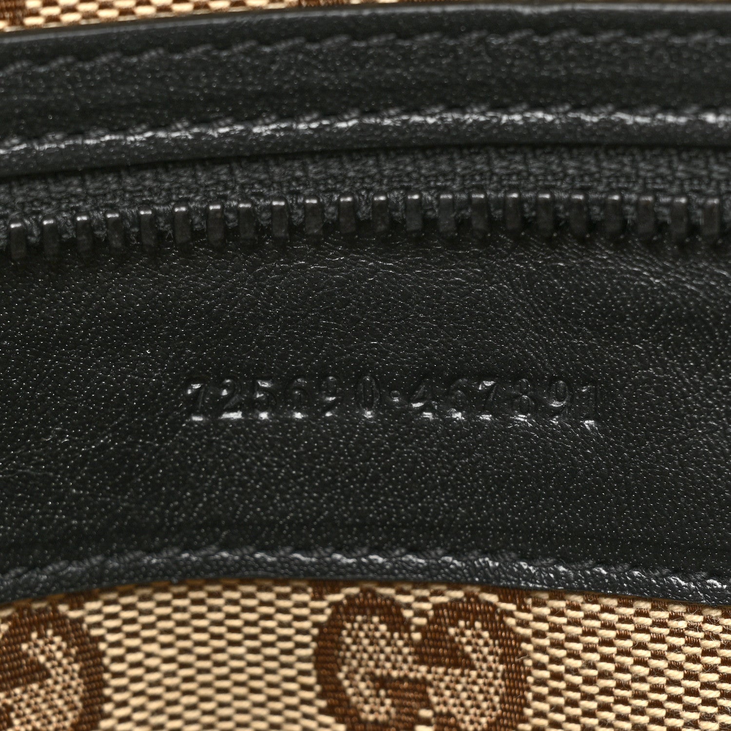 Gucci Calfskin Tonal GG Medium Tote Bag Black 9 of 15