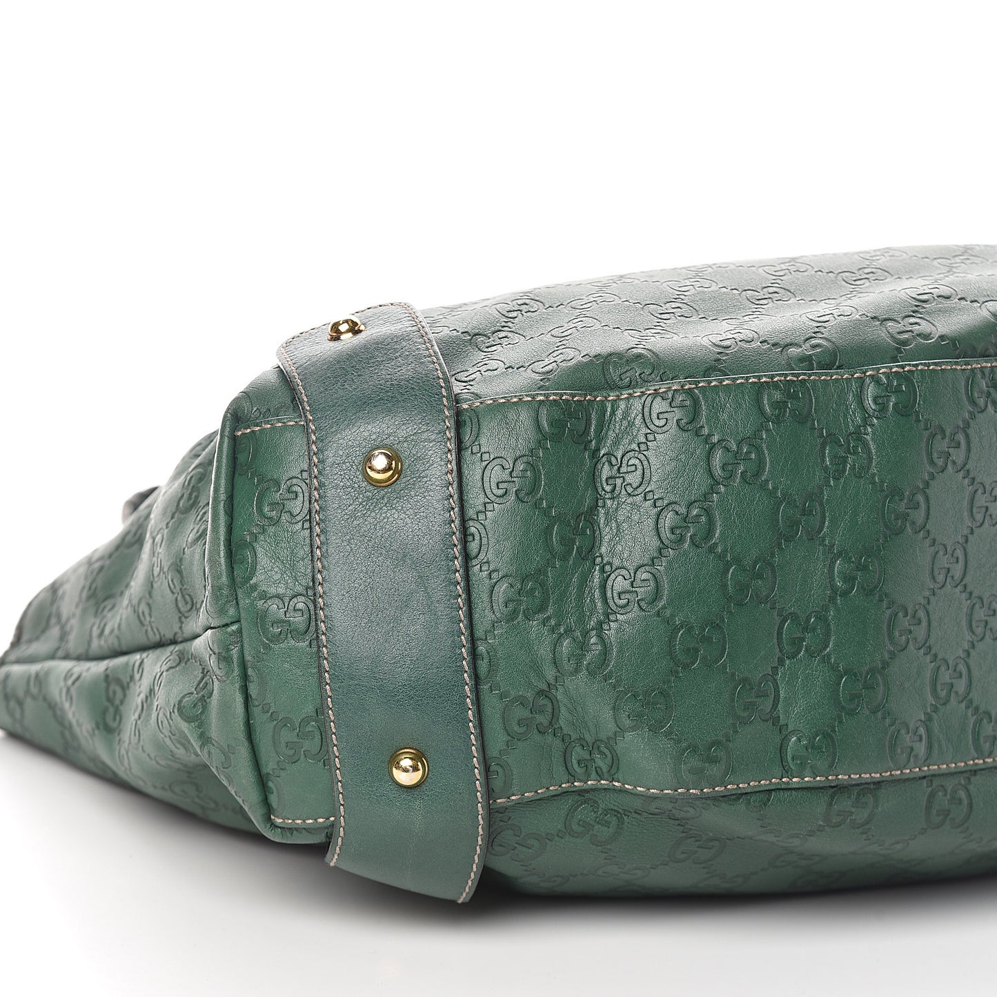 Guccissima Medium Pelham Shoulder Bag Green