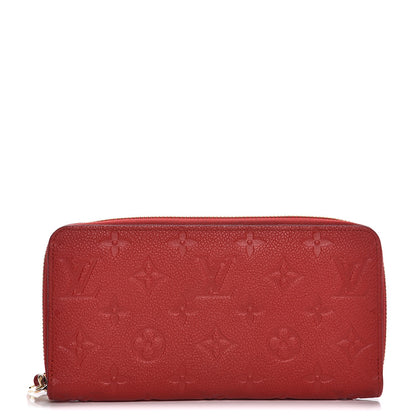 Louis Vuitton Empreinte Zippy Wallet Cherry 1 of 9