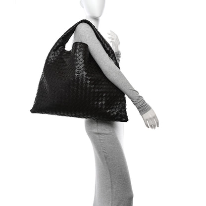 Bottega Veneta Calfskin Intrecciato Large Hop Fondant 2 of 10