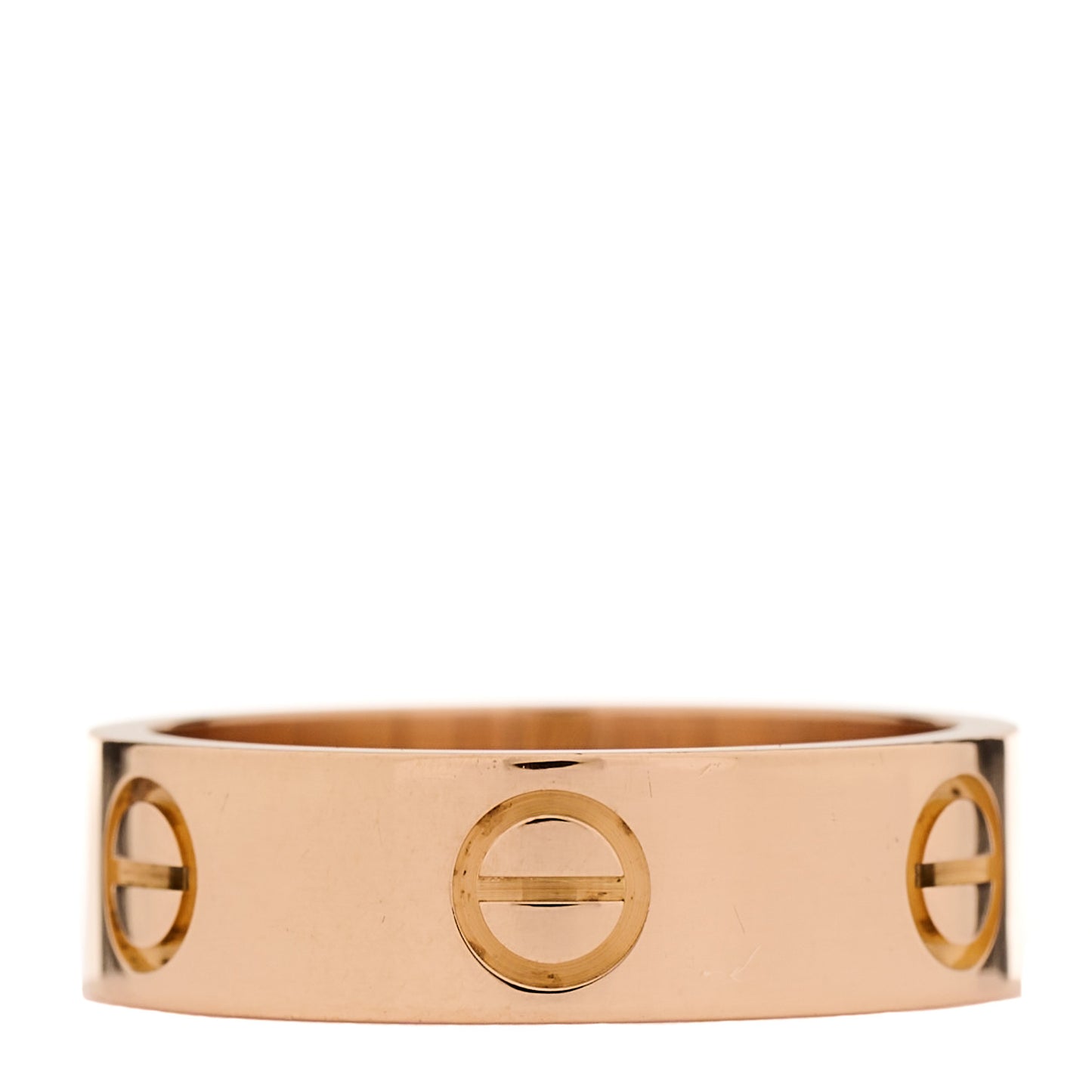 18K Pink Gold 5.5mm LOVE Ring 52 6