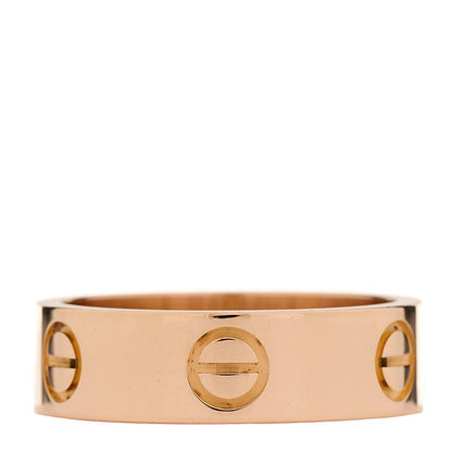 Cartier 18K Pink Gold 5.5mm LOVE Ring 52 6 3 of 4