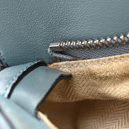 Loewe Calfskin Small Puzzle Bag Stone Blue 8 of 18