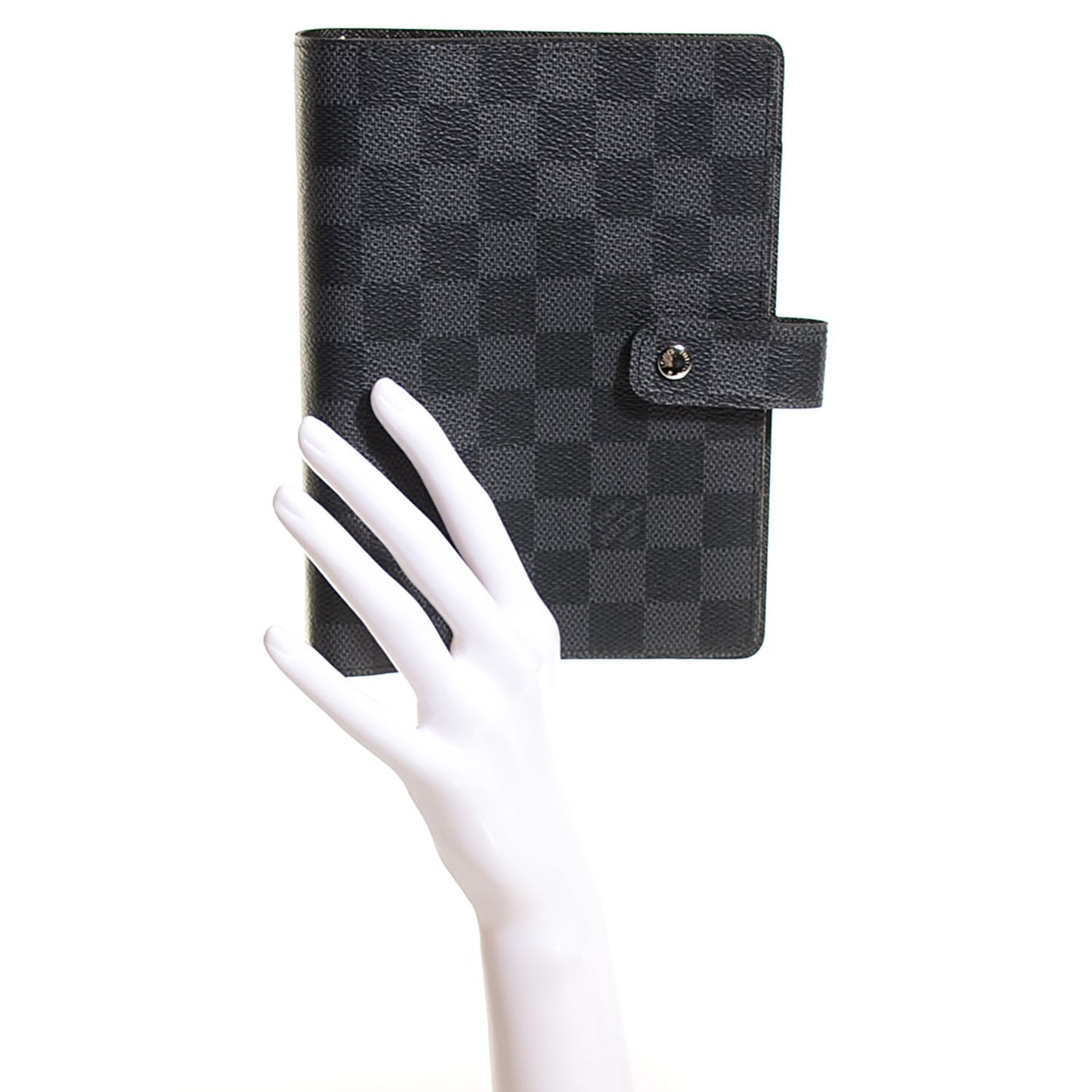 Damier Graphite Medium Ring Agenda Cover
