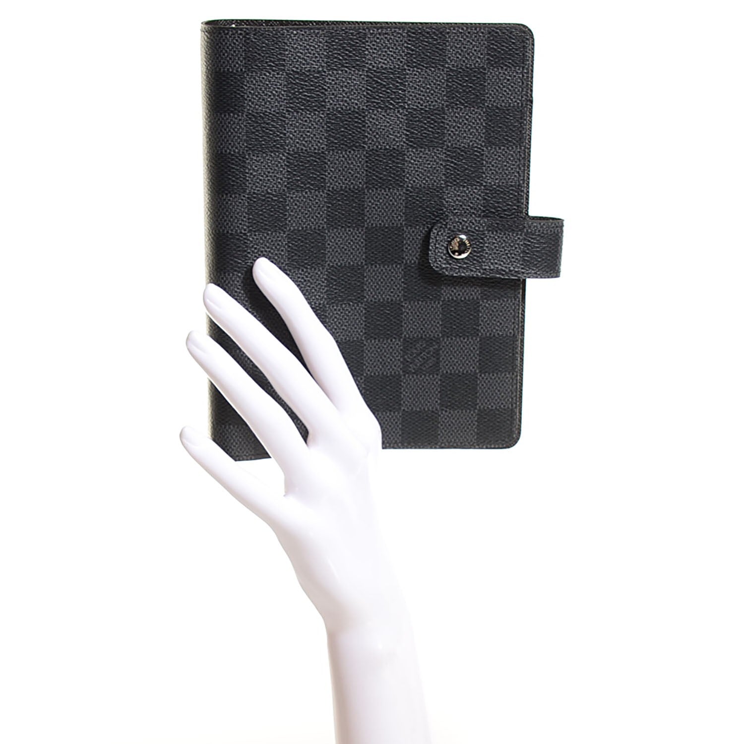 Louis Vuitton Damier Graphite Medium Ring Agenda Cover 2 of 8