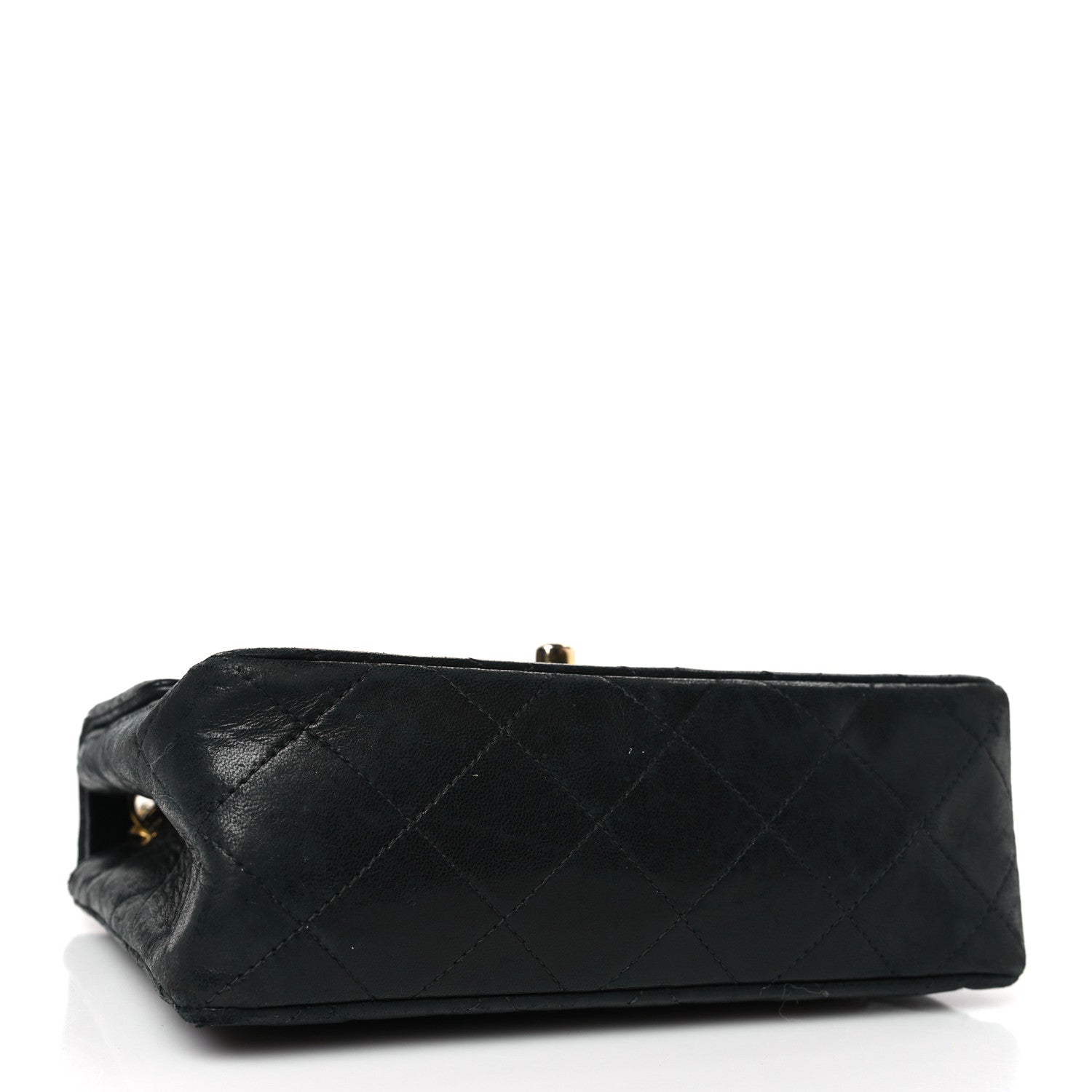 Chanel Lambskin Quilted Mini Square Flap Bag Black 4 of 8