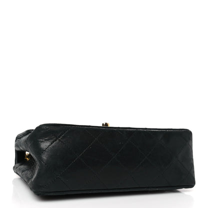 Chanel Lambskin Quilted Mini Square Flap Bag Black 4 of 8