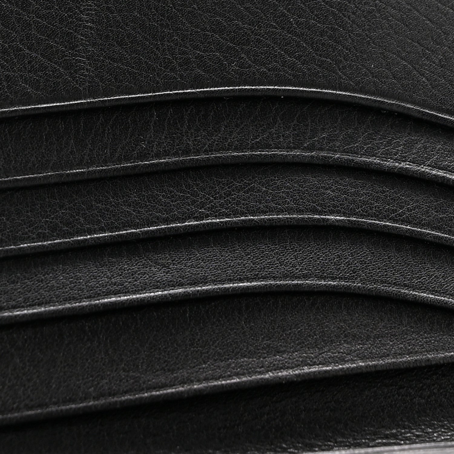 Salvatore Ferragamo Calfskin Gancini French Wallet Black 8 of 12