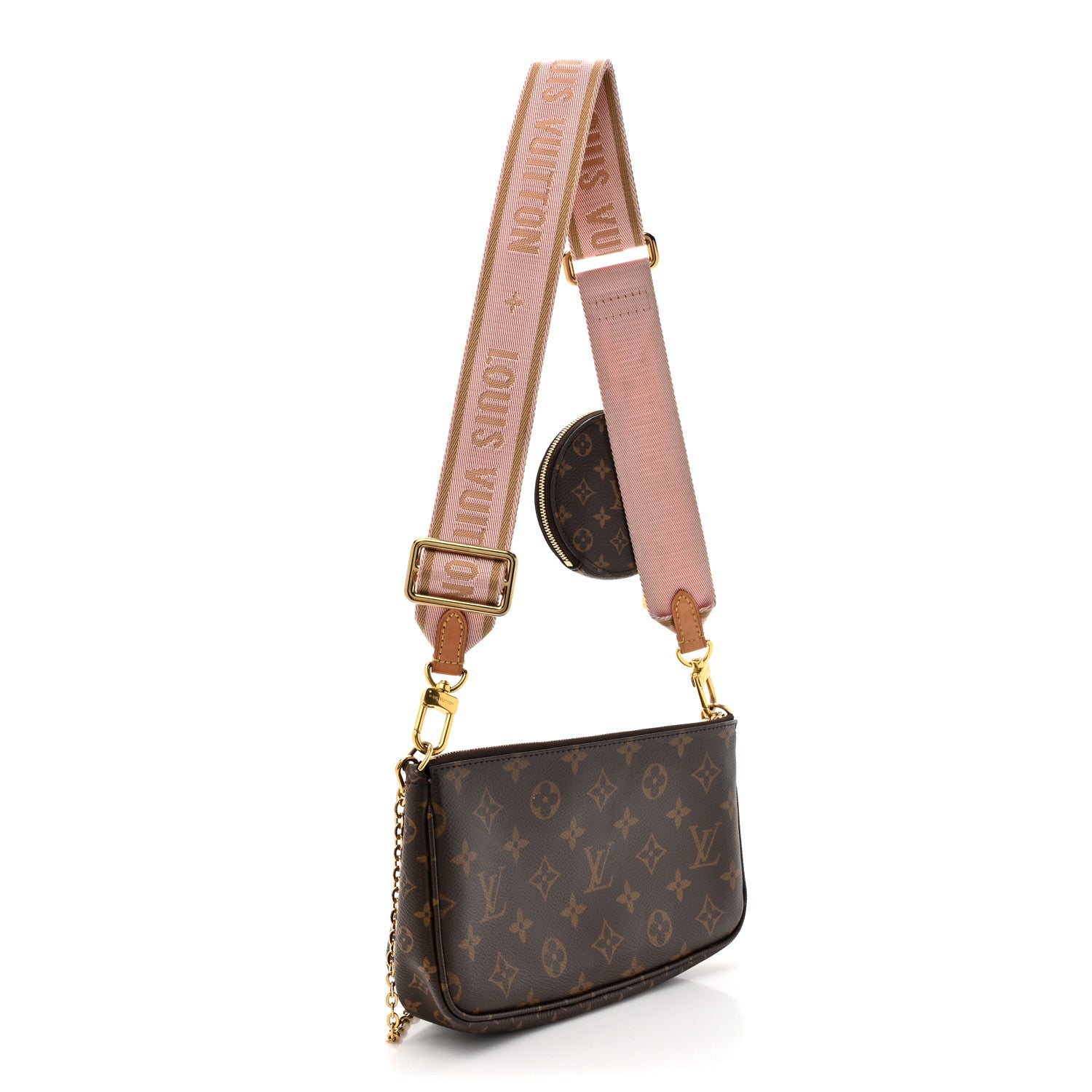 Louis Vuitton Monogram Multi Pochette Accessories Rose Clair 2 of 9