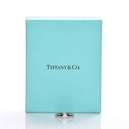 Tiffany Platinum Diamond Elsa Peretti Curved Band Ring 5.5 7 of 7