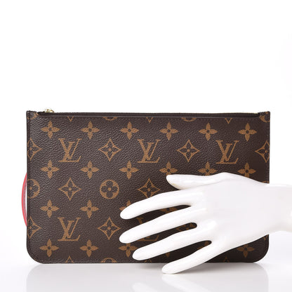 Louis Vuitton Monogram Totem Neverfull MM GM Pochette Flamingo 2 of 7