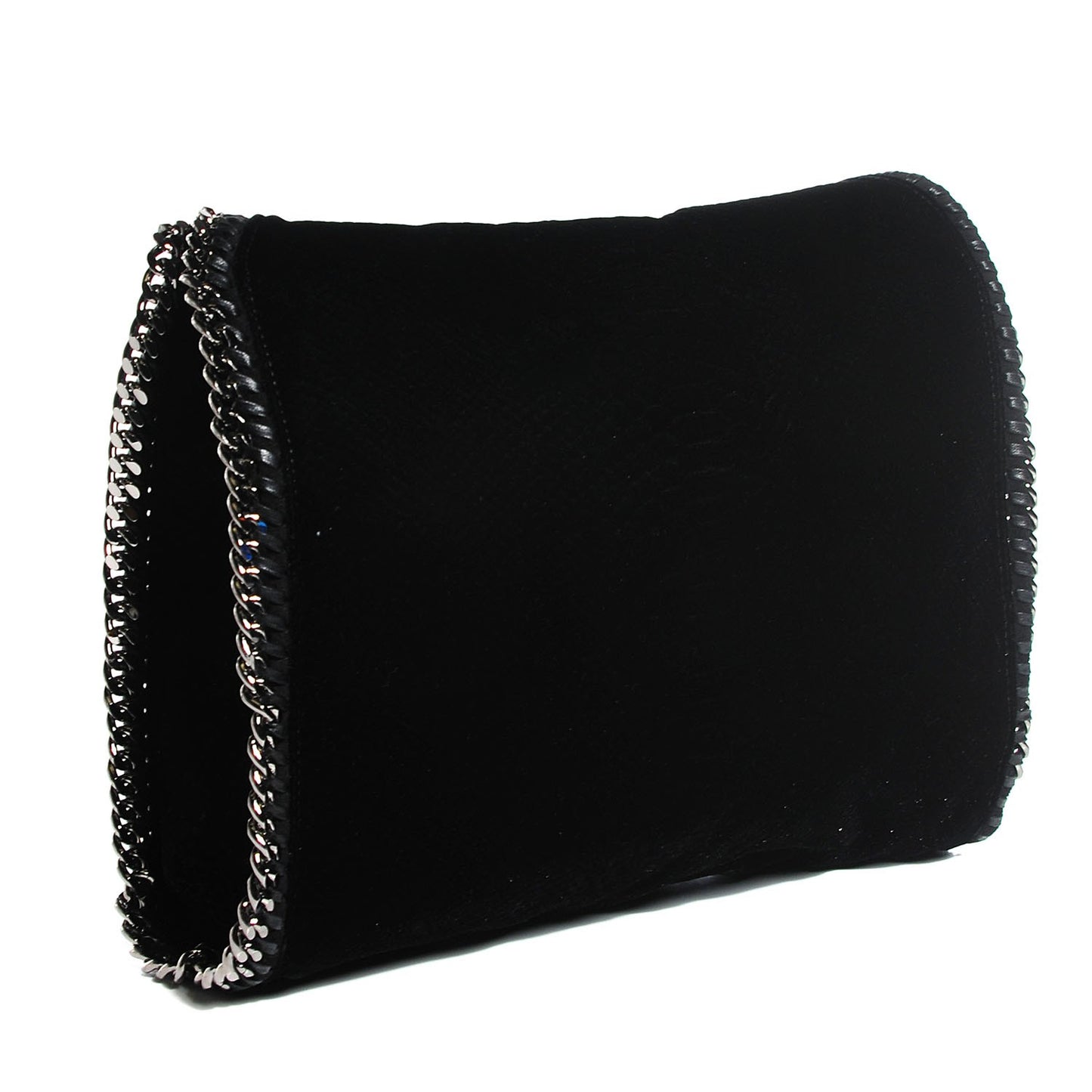 Velvet Falabella Small Tote Black