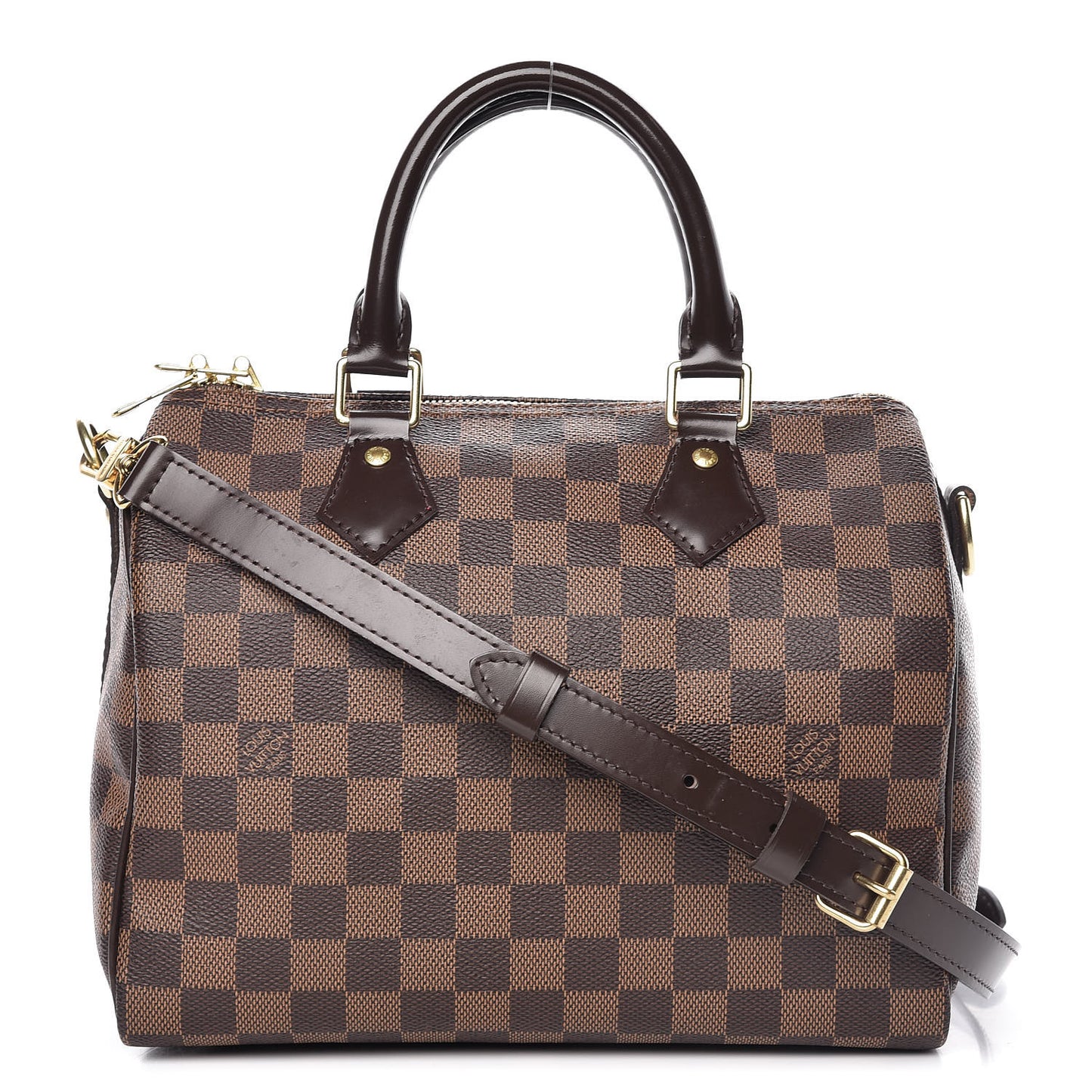 Damier Ebene Speedy Bandouliere 25
