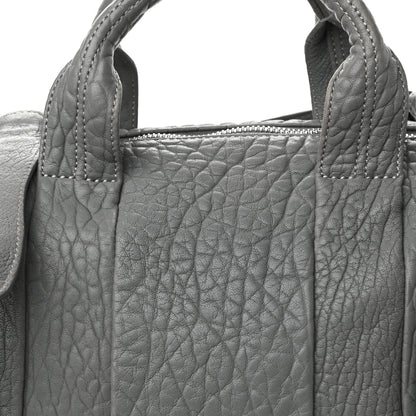 Alexander Wang Pebbled Lambskin Rocco Sesame Silver Hardware 8 of 11