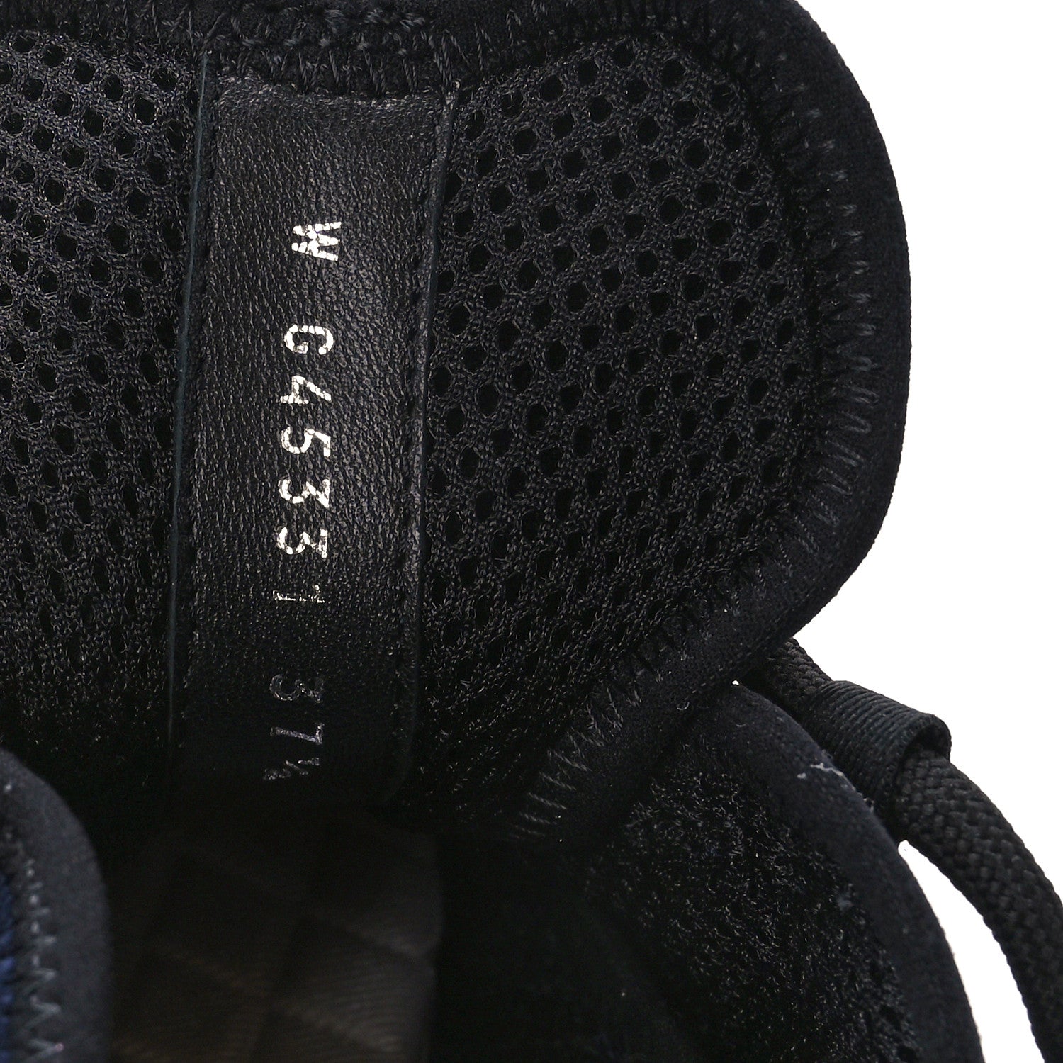 Chanel Suede Calfskin Nylon Grosgrain CC Sneakers 37.5 Navy Blue 8 of 10