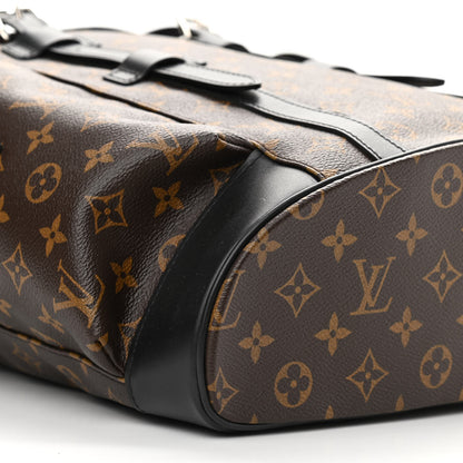 Louis Vuitton Monogram Macassar Christopher PM Backpack 9 of 10