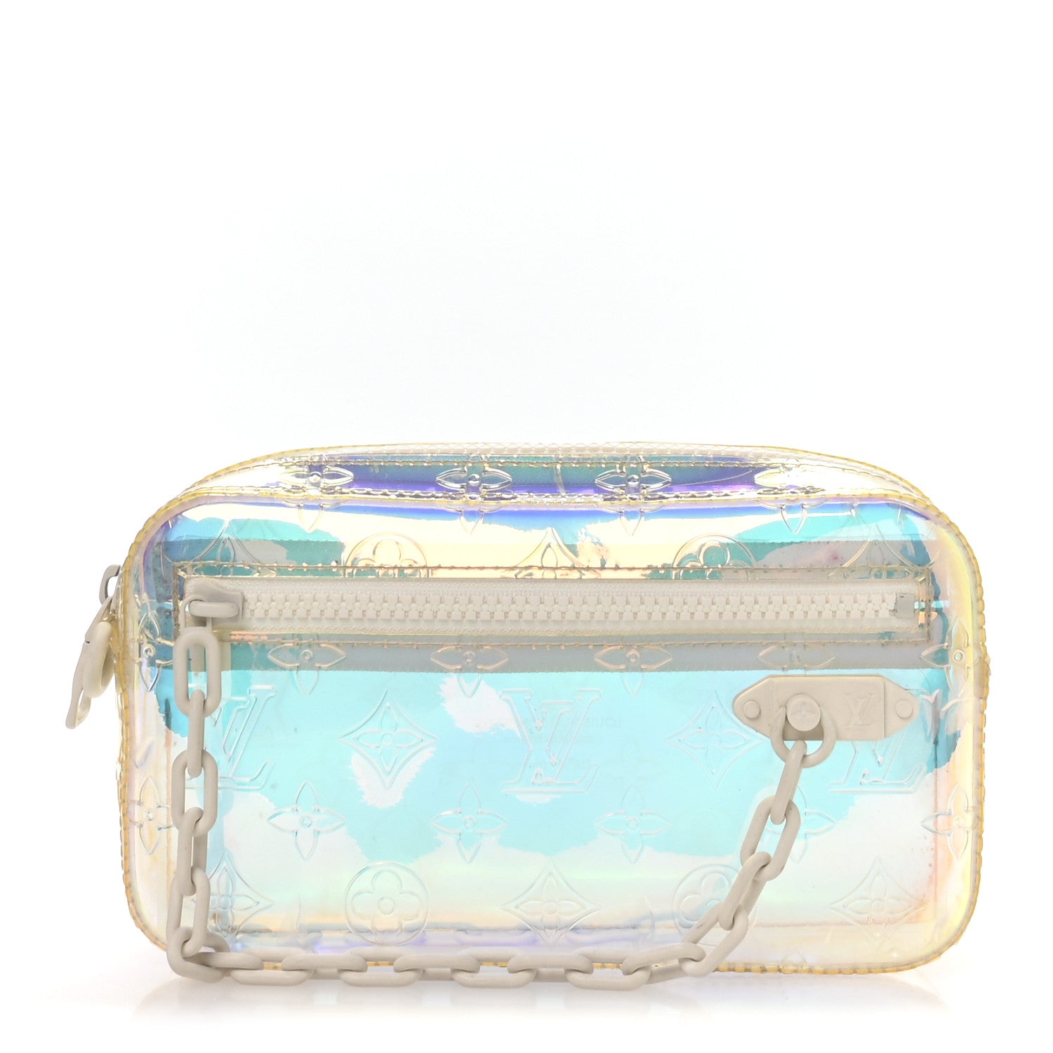 Louis Vuitton PVC Monogram Pochette Volga Iridescent Prism 1 of 11