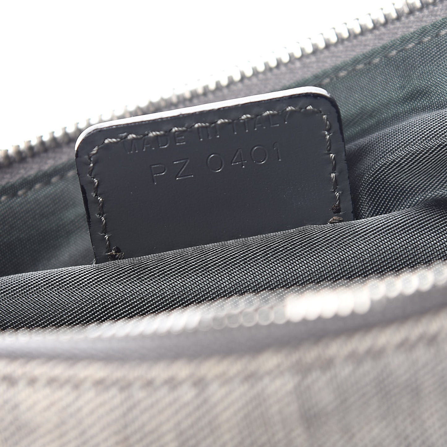 Denim Mini Saddle Pochette Grey