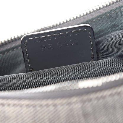 Christian Dior Denim Mini Saddle Pochette Grey 7 of 10
