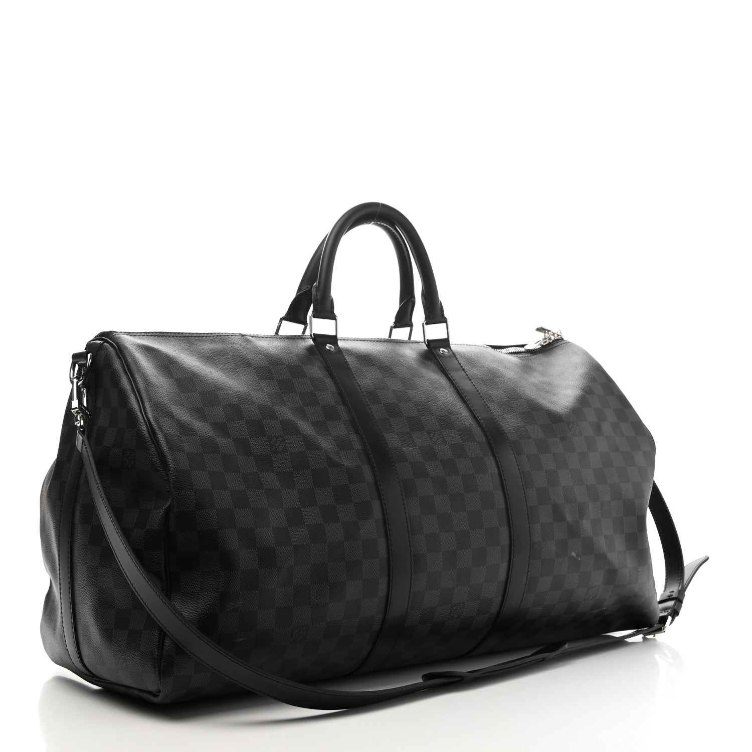 Louis Vuitton Damier Graphite Keepall Bandouliere 55 2 of 14