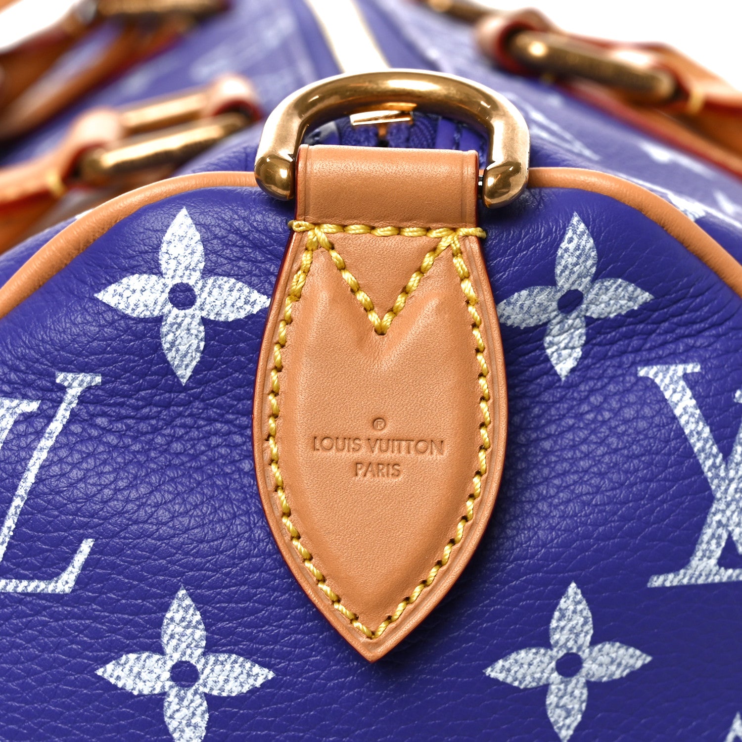 Louis Vuitton Calfskin Monogram Speedy P9 Bandouliere 40 Amethyst 7 of 12