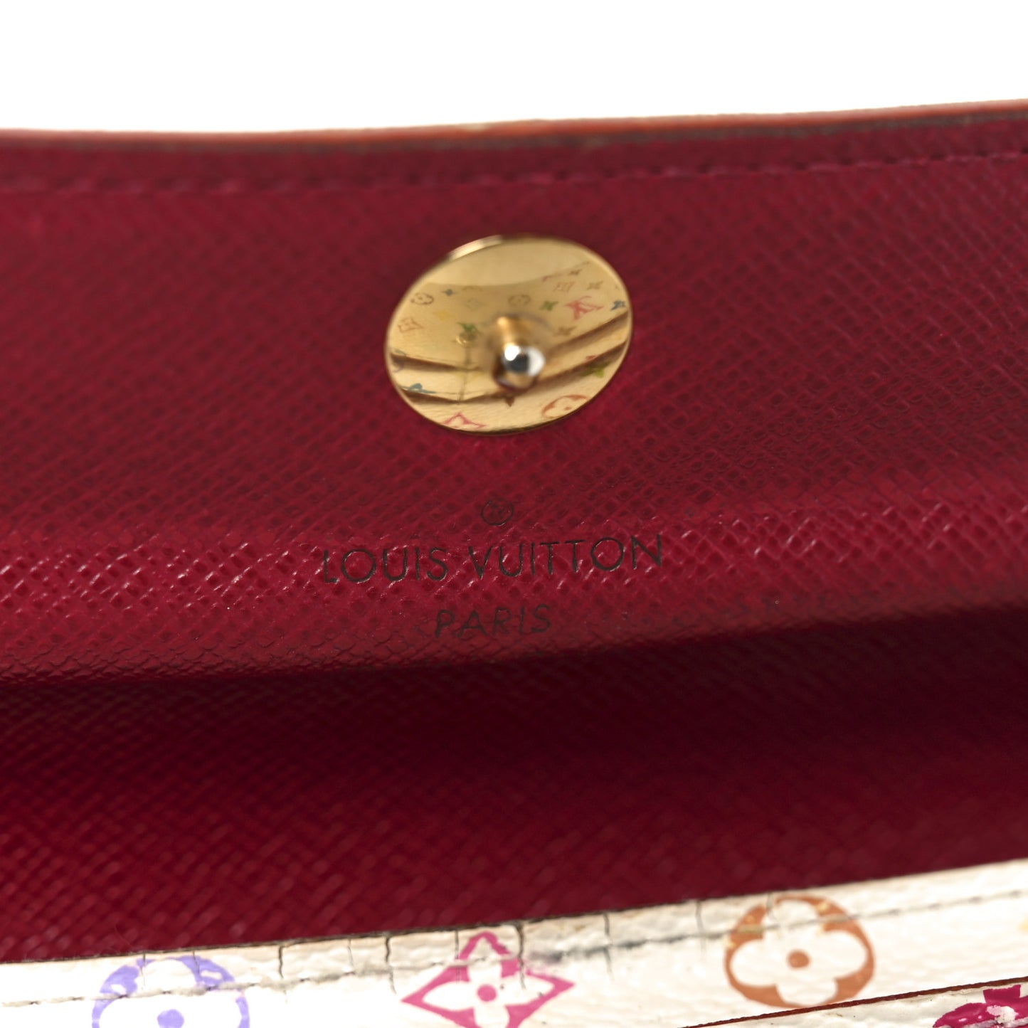 Monogram Multicolor Sarah Wallet White Eglantine