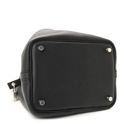 Hermes Taurillon Clemence Picotin Lock 18 PM Black 4 of 9
