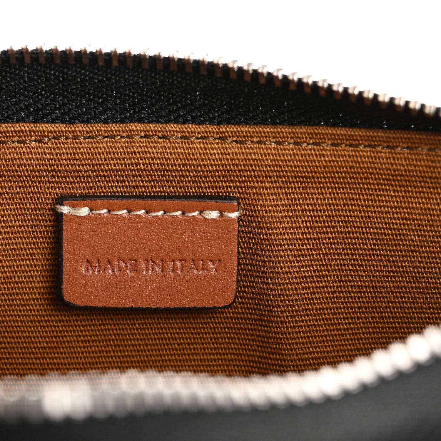 Celine Triomphe Canvas Horizontal Pouch Tan 6 of 11