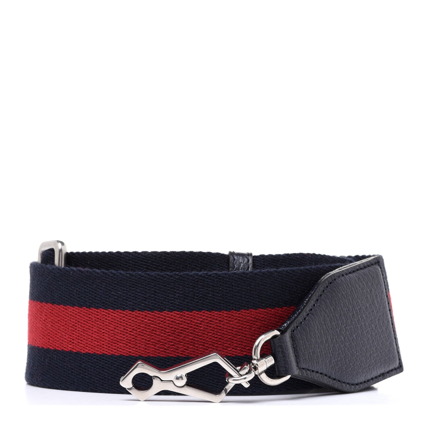 Canvas Web Shoulder Strap Navy Red