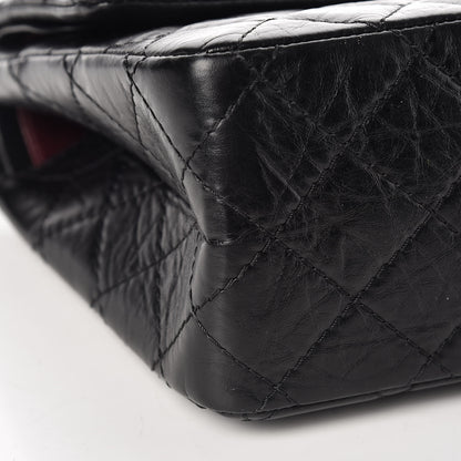 Chanel Aged Calfskin Quilted 2.55 Reissue 226 Flap Black 8 of 12
