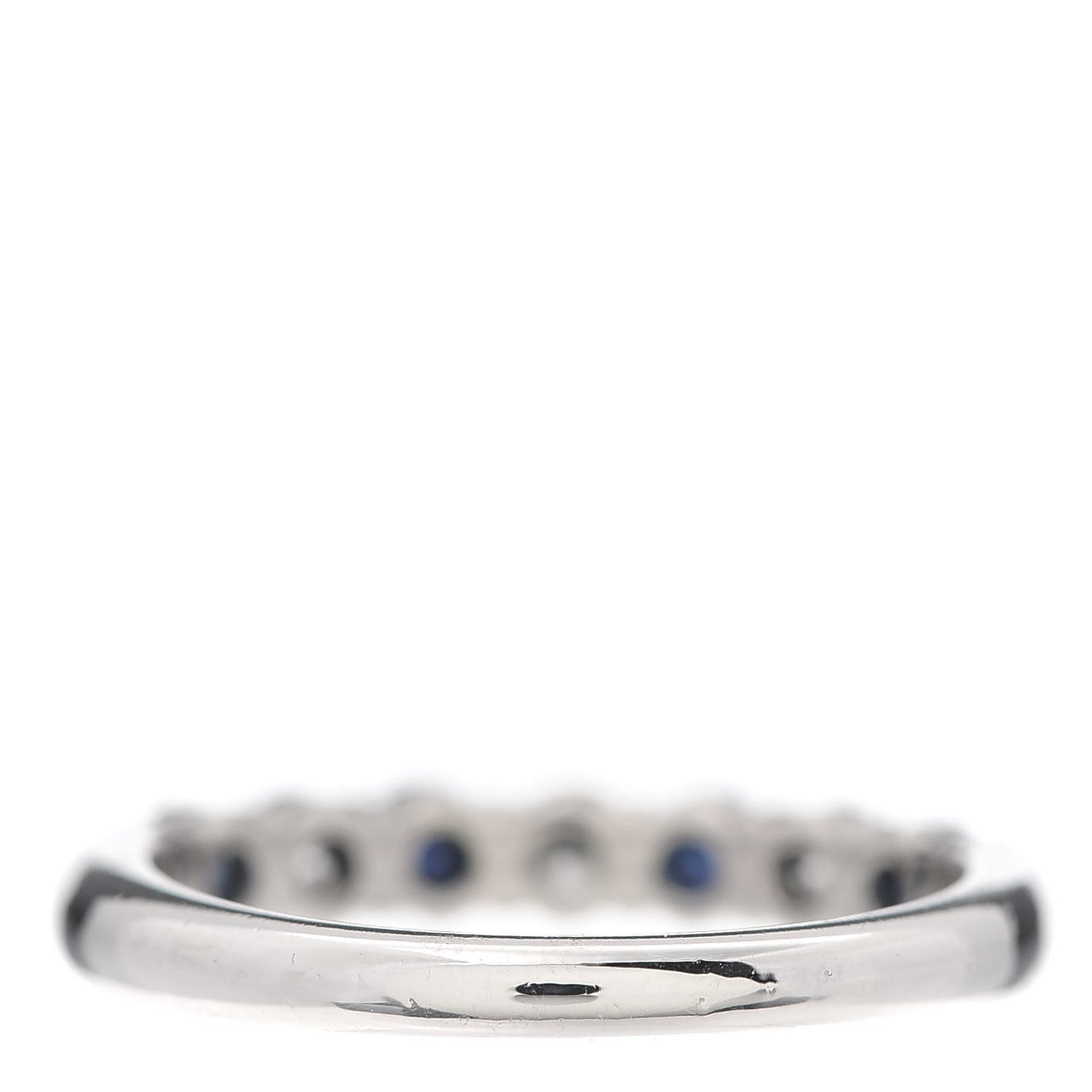 Platinum Diamond Blue Sapphire Embrace Ring 50 5.5