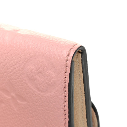 Louis Vuitton Empreinte Emilie Wallet Rose Poudre 9 of 11